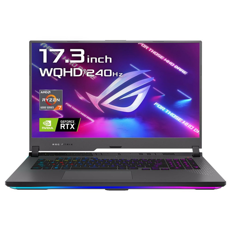 【即日発送】【新品 箱不良・シュリンク破れ品】ASUS エイスース ゲーミングノートパソコン ROG Strix G17 1TB G713RW-R76R3070T エクリプスグレー