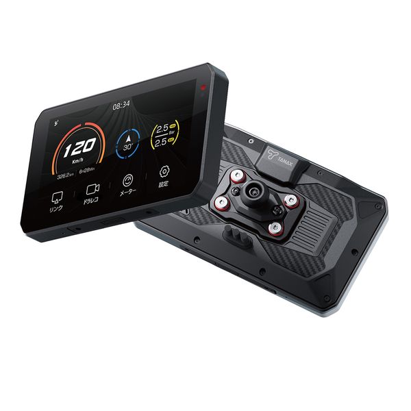 【即日発送】【新品】TANAX タナックス スマートライドモニター バイク用ドライブレコーダー AIO-5 Lite