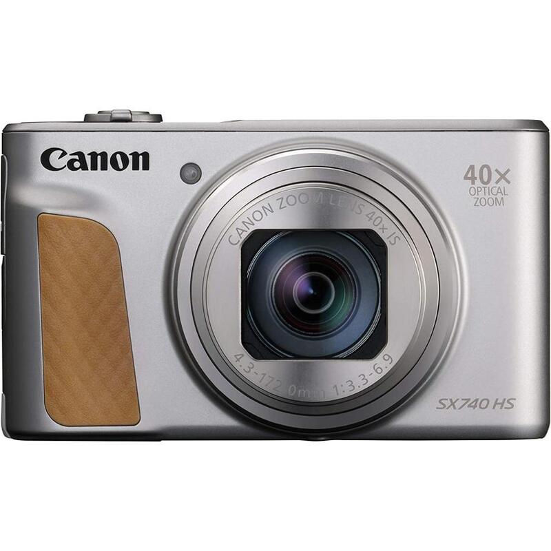 【即日発送】【新品 箱不良・シュリンク破れ品】CANON キヤノン デジタルカメラ PowerShot SX740 HS シルバー