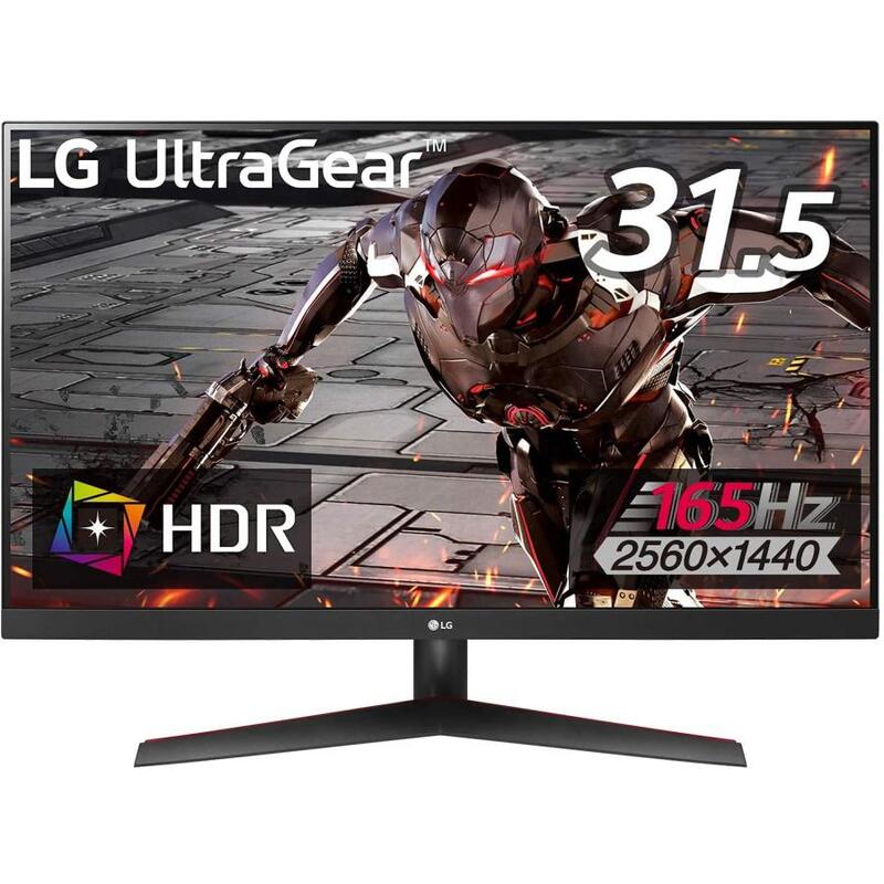 【即日発送】【新品 箱不良・シュリンク破れ品】LG エレクトロニクス ゲーミングモニター UltraGear 31.5インチ 32GN600-BAJP
