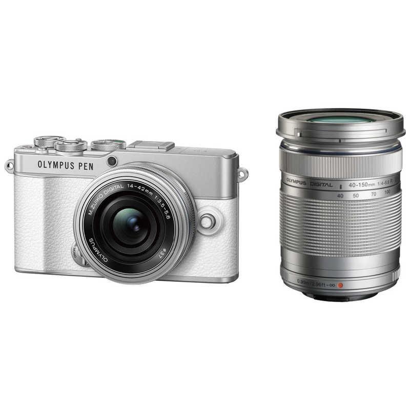 【新品】OLYMPUS オリンパス EZダブルズームキット OLYMPUS PEN E-P7 ホワイト