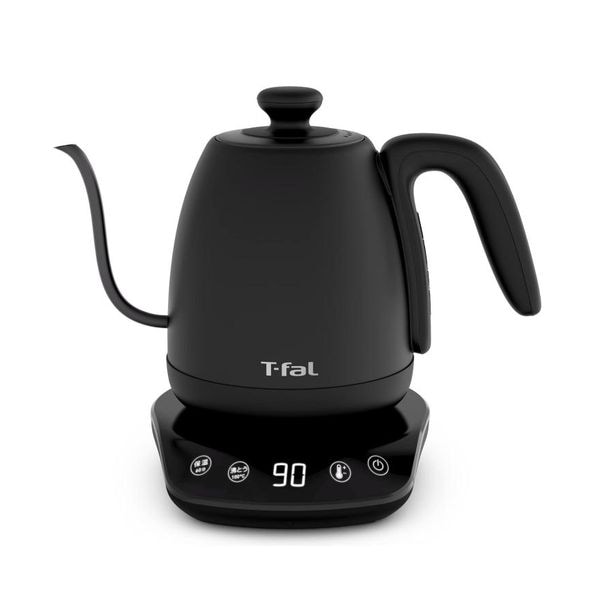 【新品】T-fal ティファール 電気ケトル 1.0L 温度調節 カフェ コントロール KO9238JPA ブラック