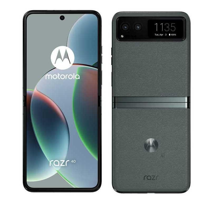 【ラッピング可】【即日発送】【国内版】【新品】Motorola モトローラ スマートフォン razr 40 セージグリーン SIMフリー