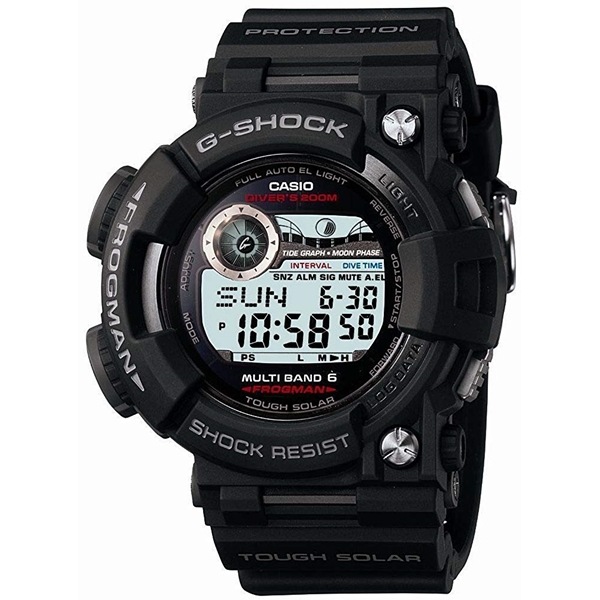 【新品】CASIO カシオ メンズ腕時計 G-SHOCK Master of G FROGMAN MULTI BAND 6 GWF-1000-1JF ブラック