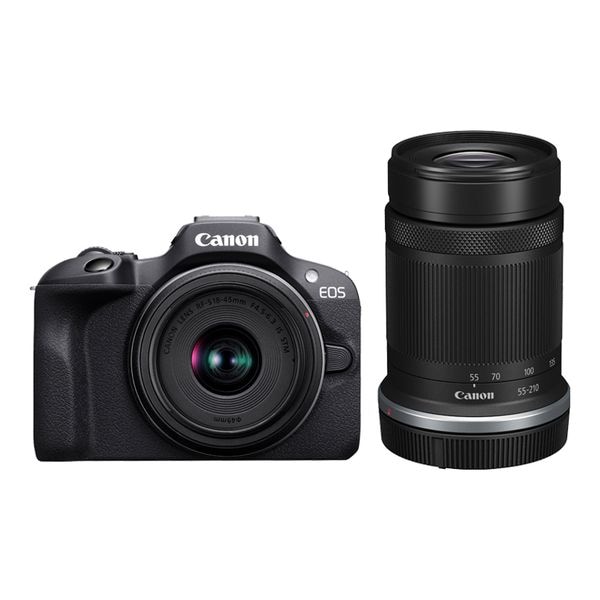 【新品】Canon キャノン ミラーレスカメラ EOS R100 ダブルズームキット