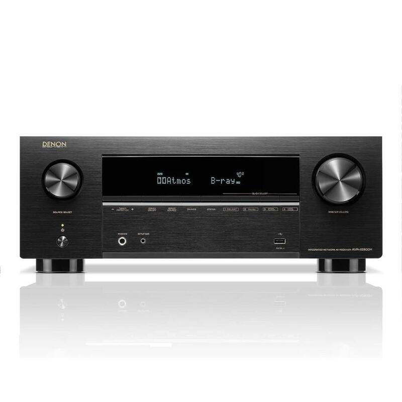 【新品】Denon デノン サラウンドレシーバー AVR-X2800H ブラック