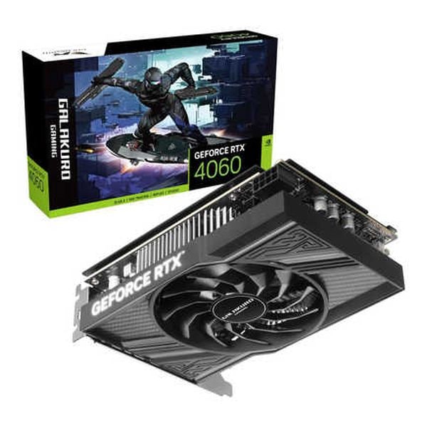【新品】玄人志向 NVIDIA GeForce RTX4060 搭載 グラフィックボード GDDR6 8GB 搭載モデル 国内正規品 GG-RTX4060-E8GB/SF