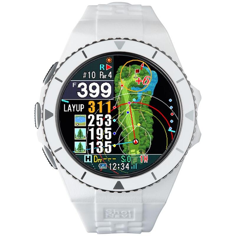 【ラッピング可】【即日発送】【新品】Shot Navi ショットナビ EXCEEDS エクシード White ホワイト