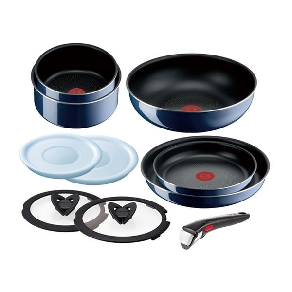 【即日発送】【新品 箱不良・シュリンク破れ品】T-fal ティファール ティファール 鍋 フライパン セット インジニオ・ネオ ロイヤルブルー・インテンス セット10 L43791
