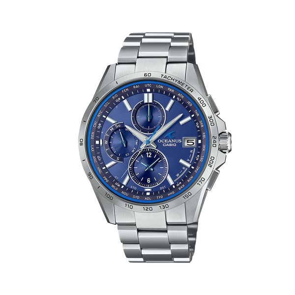 【ラッピング可】【新品】CASIO カシオ メンズ腕時計 OCEANUS オシアナス OCW-T2600-2A3JF クラシックラインブルー