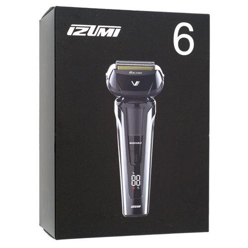 【新品】IZUMI イズミ メンズシェーバー 6枚刃 IZF-V951-H グレー