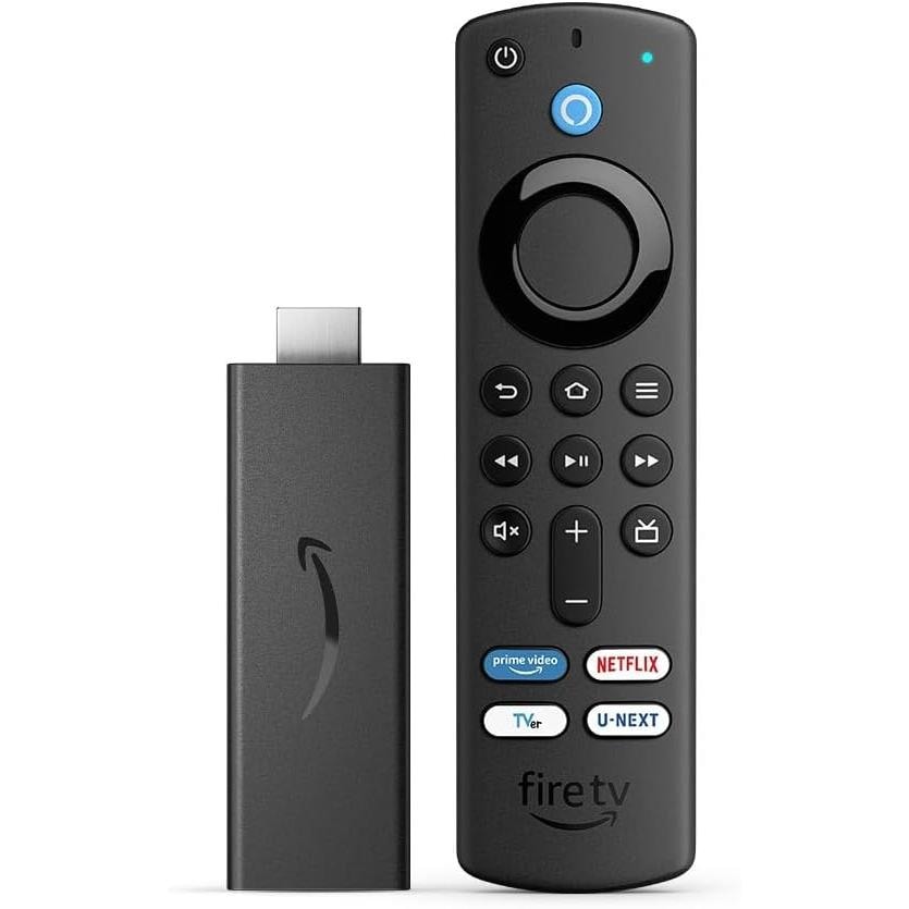 【即日発送】【新品 箱不良・シュリンク破れ品】Amazon Fire TV Stick 第3世代 Tverボタン Alexa対応音声認識リモコン