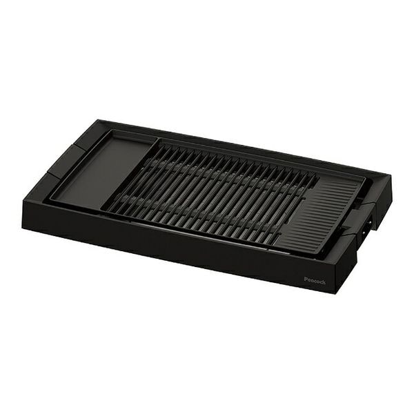 【即日発送】【新品 箱不良・シュリンク破れ品】Peacock ピーコック DINING BBQ 減煙電気焼肉器 プレート1枚 WY-E130 ブラック