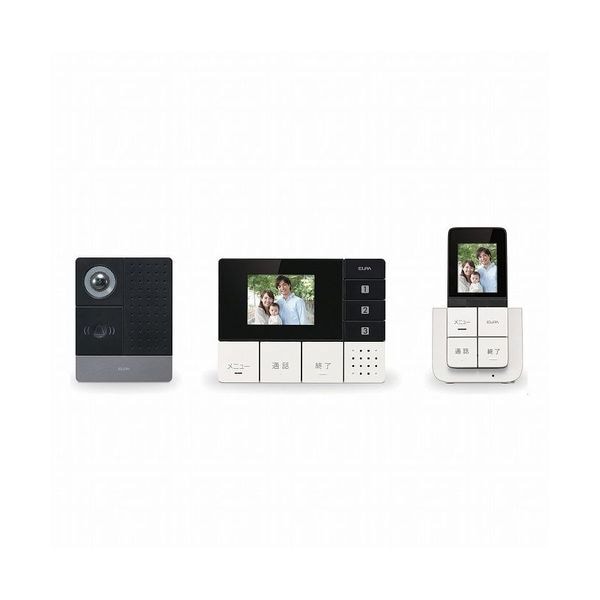 【ラッピング可】【即日発送】【新品】ELPA エルパ DECT方式ワイヤレステレビドアホン DHS-TMP2320
