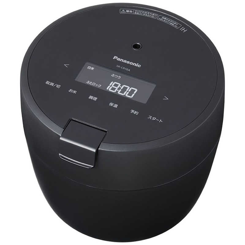 【即日発送】【新品 箱不良・シュリンク破れ品】Panasonic パナソニック 圧力IHジャー炊飯器 5合 SR-CR10A-K ブラック