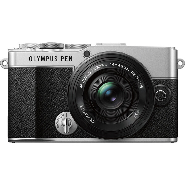 【即日発送】【新品 箱不良・シュリンク破れ品】OLYMPUS オリンパス PEN E-P7 14-42mm EZレンズキット シルバー