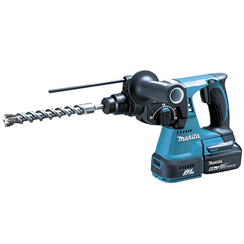 【即日発送】【新品】Makita マキタ 充電式ハンマドリル 18V 6.0Ah 24mm (バッテリ×2・充電器・ケース付) HR244DRGX 青