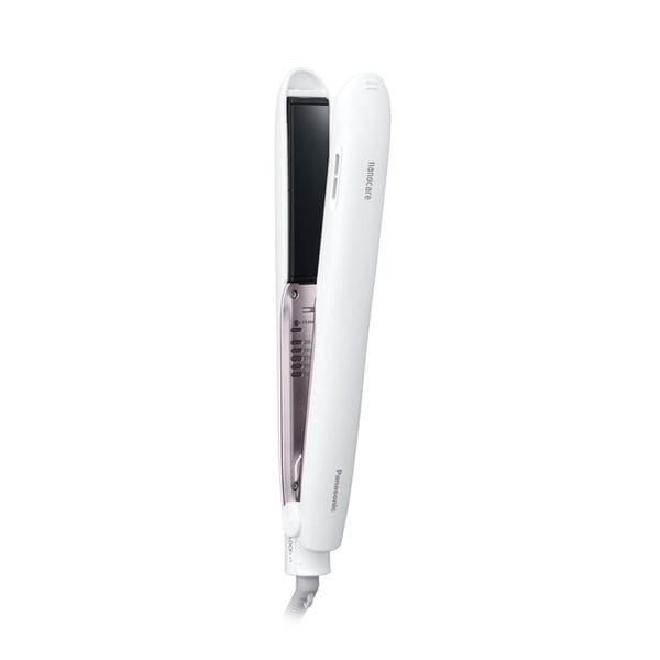 【即日発送】【新品 箱不良・シュリンク破れ品】Panasonic パナソニック ストレートアイロン ナノケア EH-HS9JW ホワイト