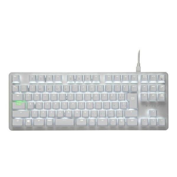 【新品】RAZER レイザー ゲーミングキーボード BlackWidow Lite JP Mercury USB 有線 RZ03-02640800-R3J1 ホワイト