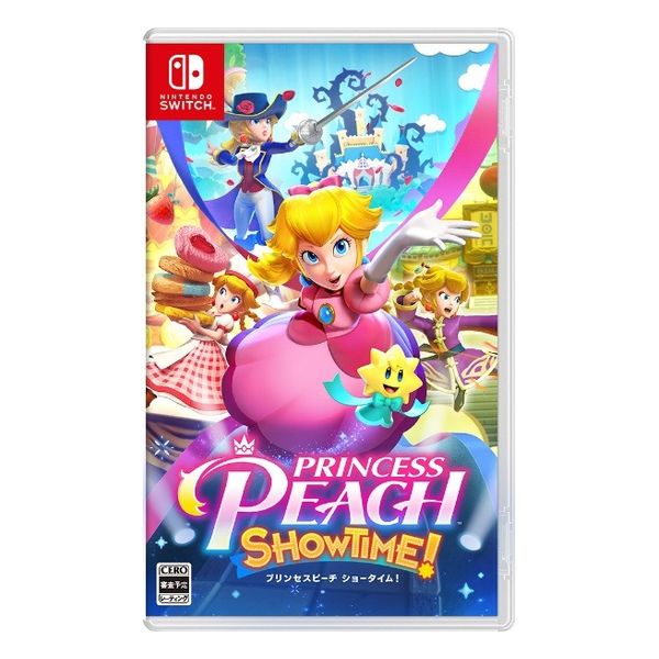 【ラッピング可】【メール便】【新品】任天堂 Nintendo Switch ゲームソフト プリンセスピーチ Showtime!