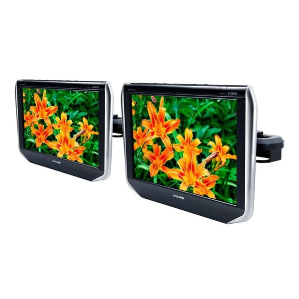 【新品】ALPINE アルパイン ヘッドレストモニター 10.1型WXGA ヘッドレスト取付け型リアビジョン 2台パック SXH10ST
