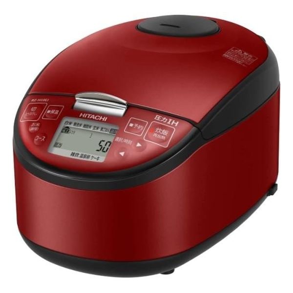 【即日発送】【新品】HITACHI 日立 圧力IH炊飯器 黒圧鉄釜 RZ-H10EJ-R 5.5合炊き メタリックレッド