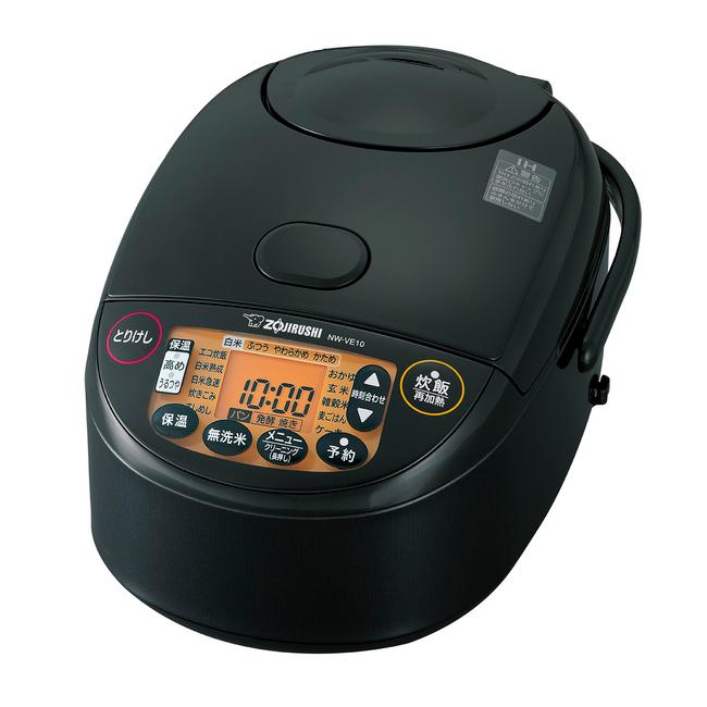 【新品】ZOJIRUSHI 象印 炊飯器 IH炊飯ジャー 5.5合炊き 極め炊き NW-VE10-BA ブラック