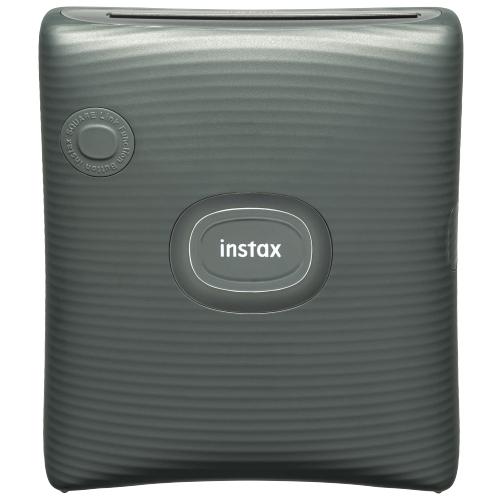 【ラッピング可】【新品】FUJIFILM フジフイルム スマホプリンター instax SQUARE Link ミッドナイトグリーン