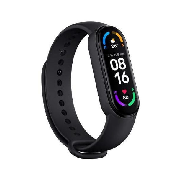 【ラッピング可】【新品 箱不良・シュリンク破れ品】Xiaomi シャオミ スマートウォッチ Mi スマートバンド 6 ブラック