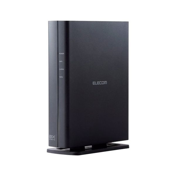 【新品】ELECOM エレコム Wi-Fi ギガビットルーター Wi-Fi 6（11ax） 1201＋574Mbps WRCX1800GSHB