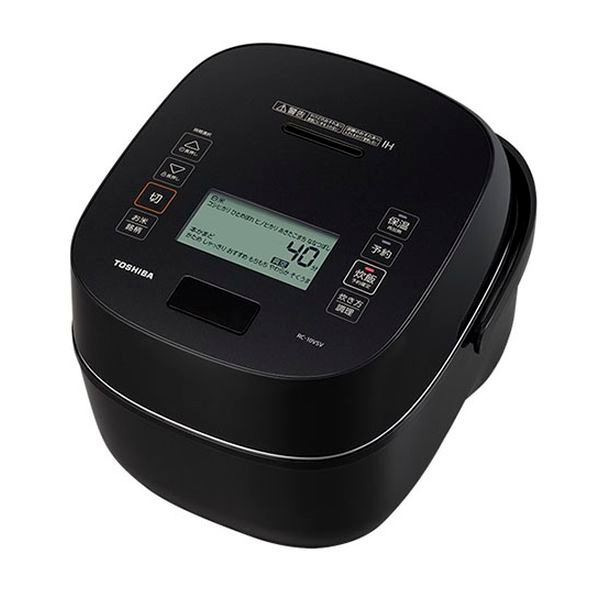 【即日発送】【新品 箱不良・シュリンク破れ品】TOSHIBA 東芝 真空圧力IHジャー炊飯器 炎匠炊き 5.5合炊き RC-10VSV-K ブラック