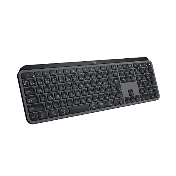 【ラッピング可】【即日発送】【新品 箱不良・シュリンク破れ品】Logicool ロジクール ワイヤレス キーボード MX KEYS S KX800sGR グラファイト