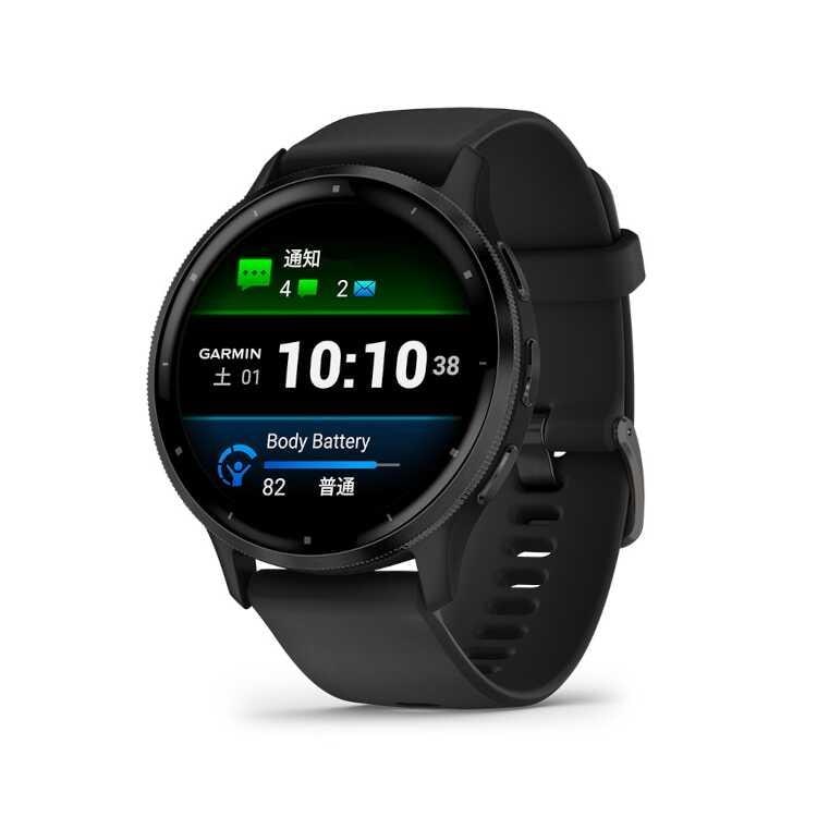 【ラッピング可】【新品】GARMIN ガーミン スマートウォッチ Venu 3 010-02784-41 ブラック/スレート