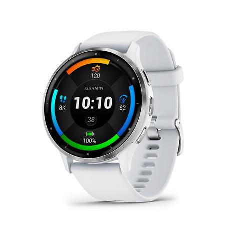 【ラッピング可】【新品】GARMIN ガーミン スマートウォッチ Venu 3 010-02784-40 ホワイトストーン/シルバー