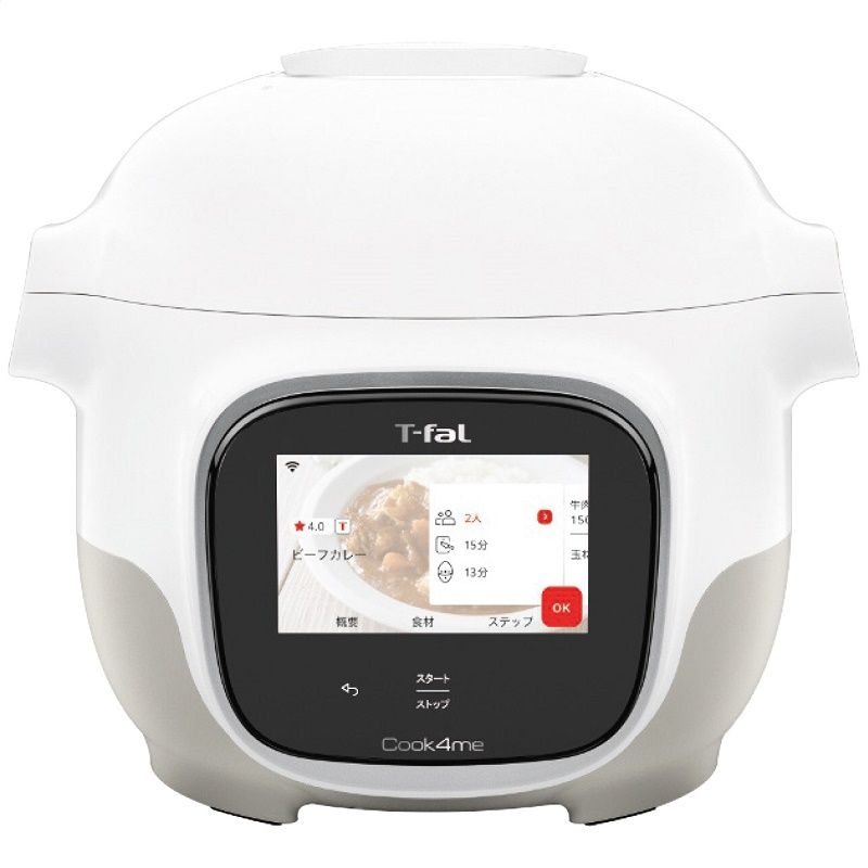【ラッピング可】【即日発送】【新品】T-fal ティファール 圧力鍋 クックフォーミー タッチ 3L CY9221JP ホワイト