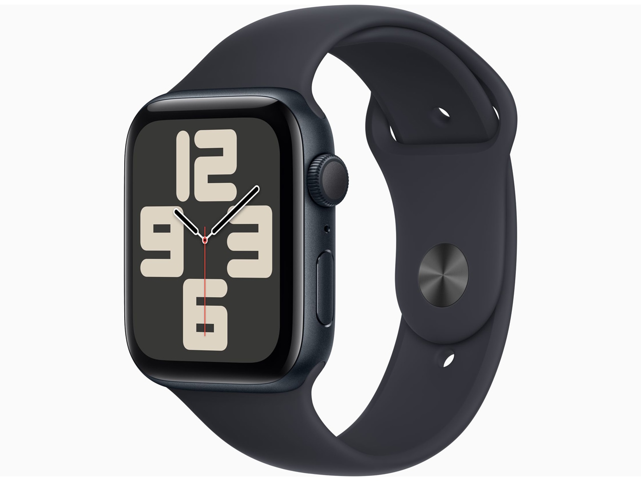 【ラッピング可】【即日発送】【安心！当社1ヶ月保証付き】【整備済品】Apple Watch SE 第2世代 GPSモデル 44mm ミッドナイトアルミニウムケースとミッドナイトスポーツバンド MRE93J/A