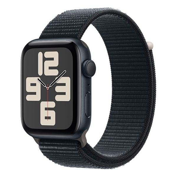 【ラッピング可】【即日発送】【安心！当社1ヶ月保証付き】【整備済品】Apple Watch SE 第2世代 GPSモデル 44mm ミッドナイトアルミニウムケースとミッドナイトスポーツループ MREA3J/A