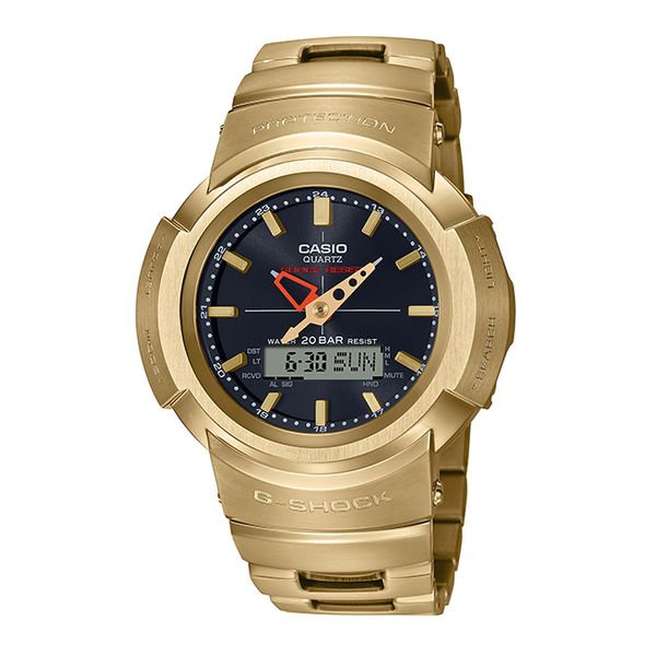 【新品】CASIO カシオ メンズ腕時計 G-SHOCK AWM-500GD-9AJF ゴールド