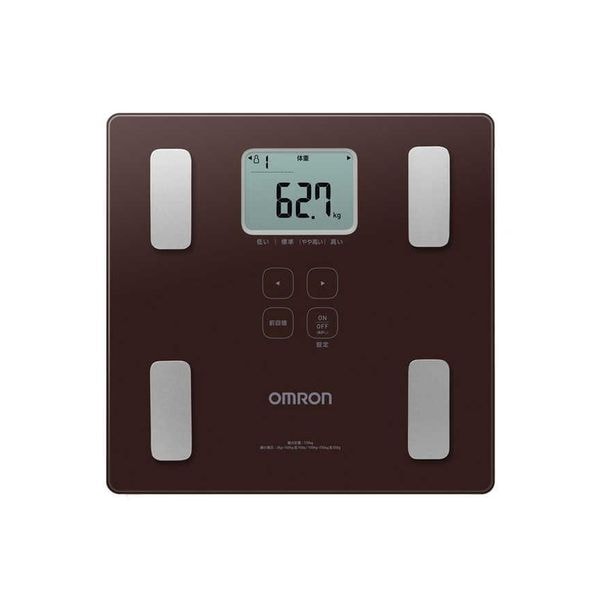 【新品】OMRON オムロン カラダスキャン HBF-236-JBW ブラウン