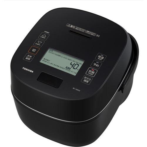 【即日発送】【新品】TOSHIBA 東芝 真空圧力IH炊飯ジャー RC-10VSV-K グランブラック