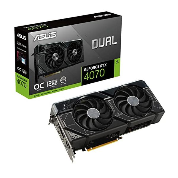 【新品】ASUS エイスース グラフィックボード DUAL-RTX4070-O12G DUAL-RTX4070-O12G