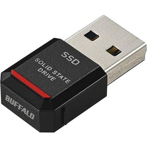 【新品】BUFFALO バッファロー 外付けSSD SSD-PST1.0U3-BA ブラック