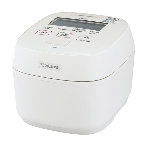 【即日発送】【新品】ZOJIRUSHI 象印 炊飯器 炎舞炊き 4合炊き NW-US07-WZ 絹白
