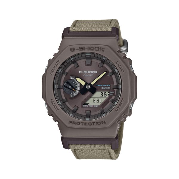 【ラッピング可】【新品】CASIO カシオ メンズ腕時計 G-SHOCK GA-B2100CT-5AJF ブラウン&カーキグレー