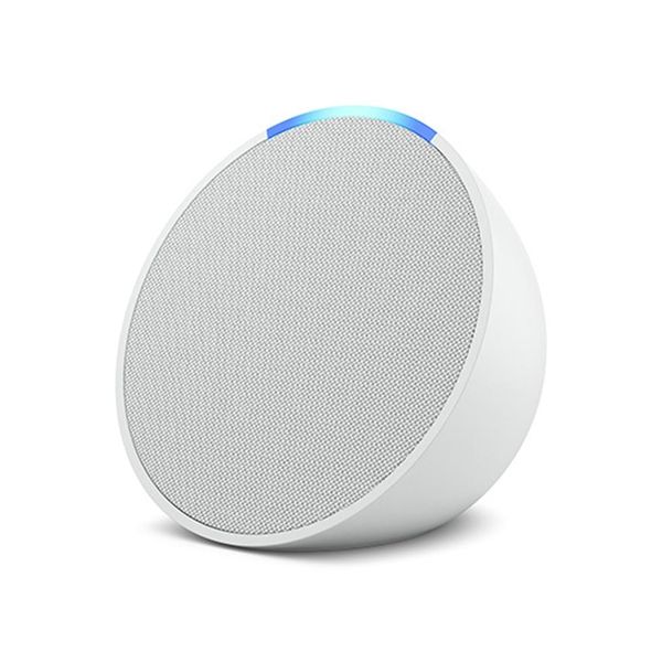 【ラッピング可】【新品】Amazon アマゾン コンパクトスマートスピーカー Echo Pop エコーポップ グレーシャーホワイト B09ZX764ZL