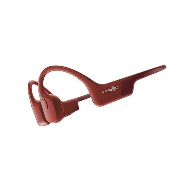 【即日発送】【新品 箱不良・シュリンク破れ品】AFTERSHOKZ 骨伝導ワイヤレスヘッドホン AEROPEX AFT-EP-000014 SOLAR RED