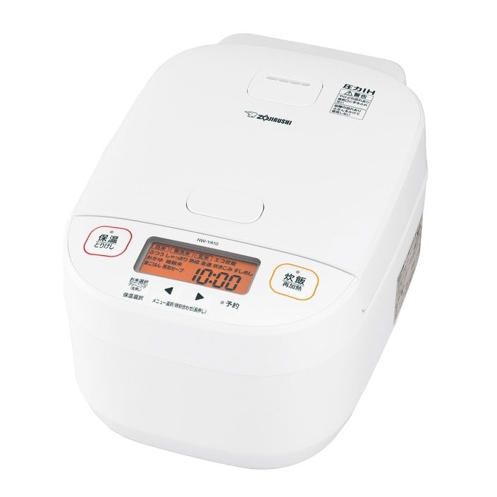 【即日発送】【新品 箱不良・シュリンク破れ品】ZOJIRUSHI 象印マホービン 圧力IH炊飯器 炊飯器 5.5合 極め炊き NW-YA10 WA ホワイト