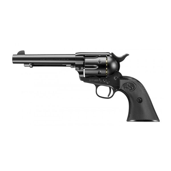 【ラッピング可】【新品】TOKYO MARUI 東京マルイ エアガン SAA.45 アーティラリー 5 1/2インチ エアリボルバープロ ハンドガン 10才以上 ブラック