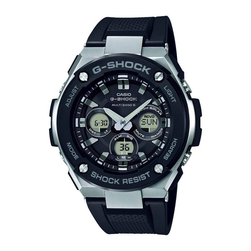 【ラッピング可】【新品 箱不良・シュリンク破れ品】CASIO カシオ メンズ腕時計 G-SHOCK ジーショック GST-W300-1AJF