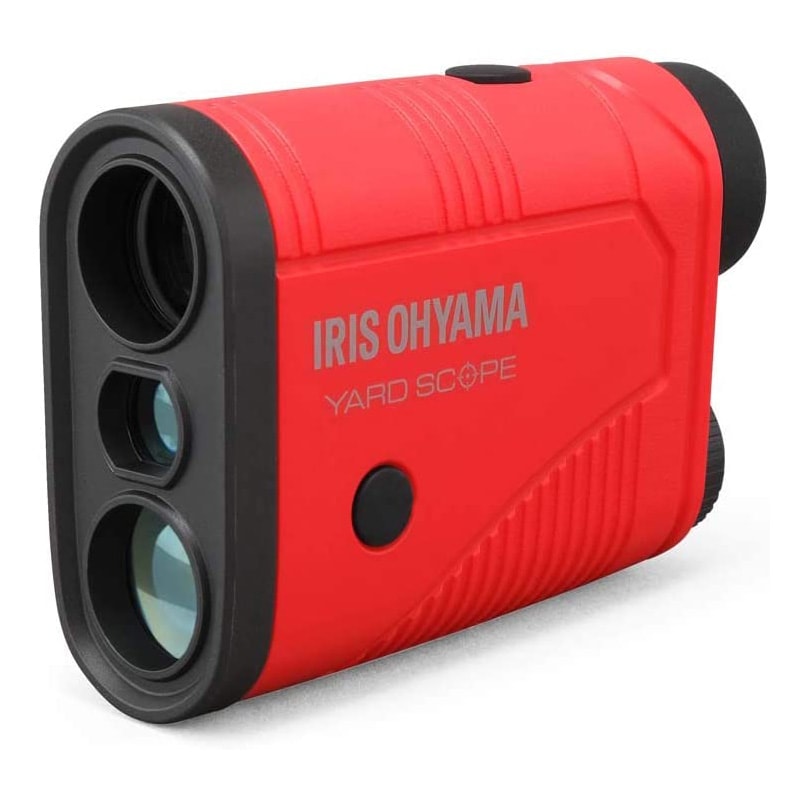 【ラッピング可】【即日発送】【新品】IRIS OHYAMA アイリスオーヤマ レーザー距離計 ヤードスコープ YS20-OLH レッド